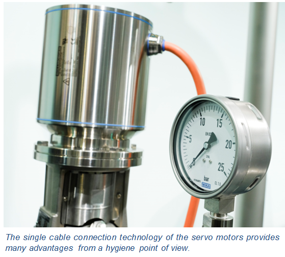 Kollmorgen Bühler Single Cable Connection Technology